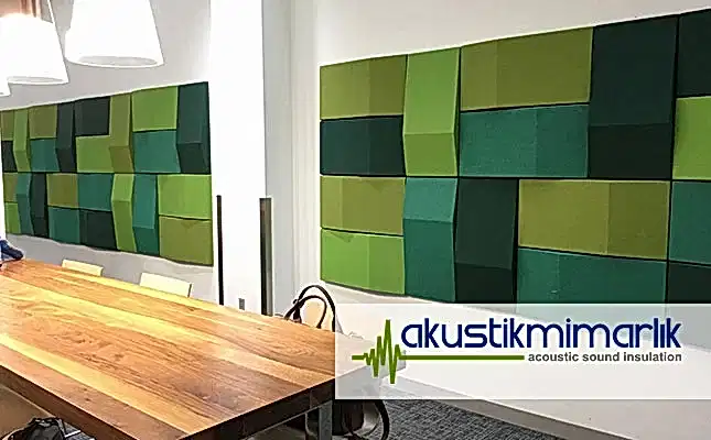 3 boyutlu akustik panel