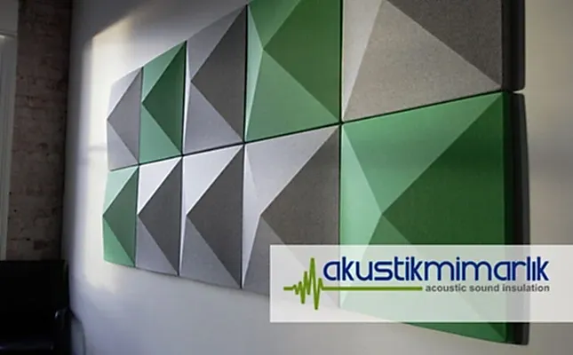 3d akustik duvar paneli