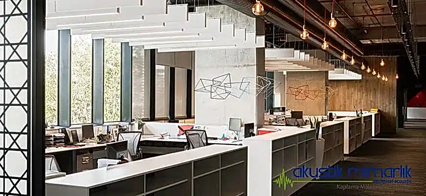 Açık Ofis Akustik Ses Yalıtım Malzemeleri