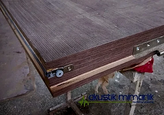 Ses Yalıtımlı Kapı Detayı