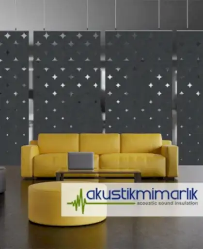 akustik felt mesh panel