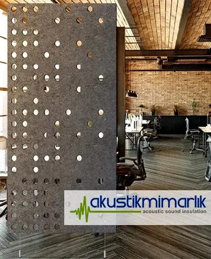 akustik felt paravan