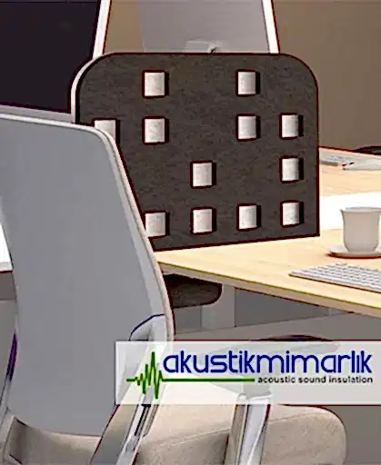 akustik keçe felt masa seperatörü