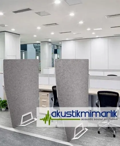 akustik keçe paravan