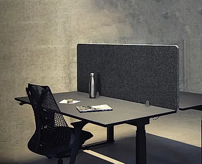 akustik keçe paravan perde