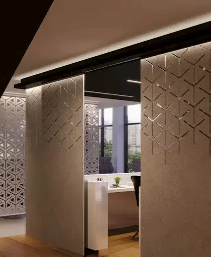 akustik felt paravan