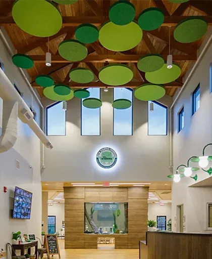 akustik felt paravan