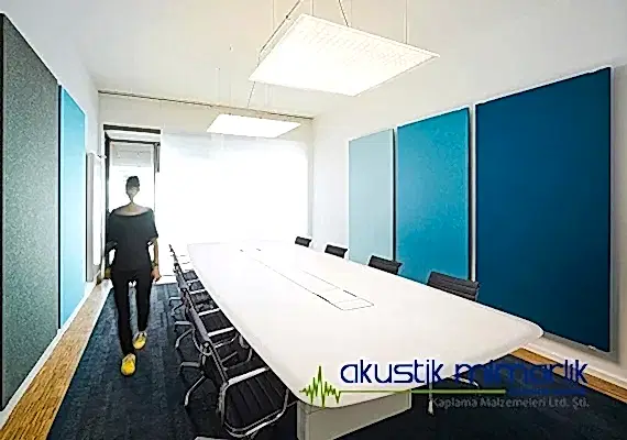 Akustik Kumaş Kaplı Akustik Panel