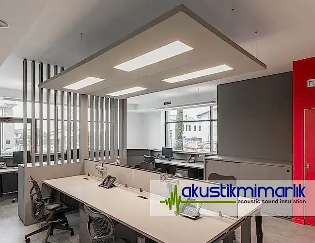 akustik ledli tavan panelleri