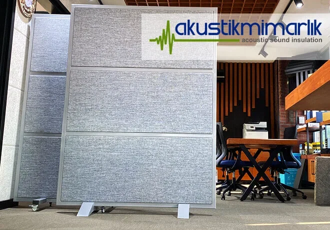 Akustik Ara Bölücü Ofis Paravanları
