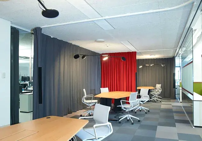 akustik rustik perde