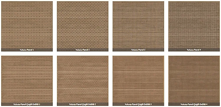 Akustik Ahşap Duvar Sistemleri