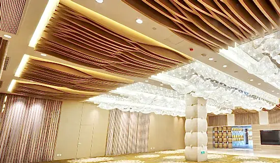 Akustik Lineer Ahşap Tavan Sistemi