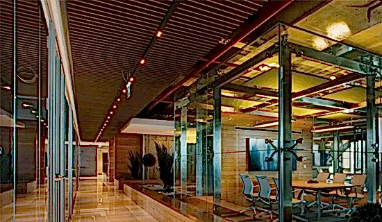 Akustik Lineer Ahşap Tavan Sistemi