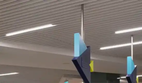 Akustik Lineer Ahşap Tavan Sistemi