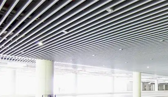 Lineer Baffle Asma Tavan Sistemi