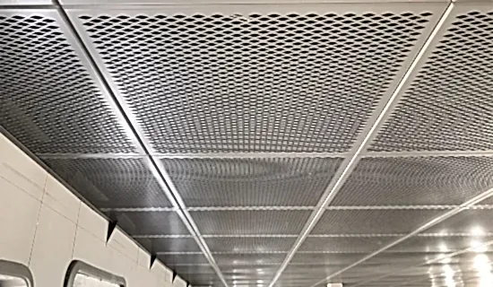 Metal Mesh Asma Tavan