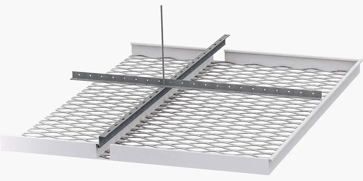 Genişletilmiş Metal Mesh Asma Tavan