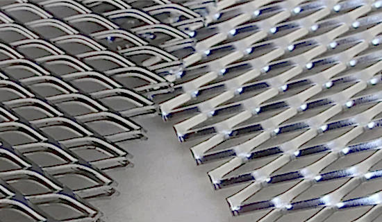 Genişletilmiş Metal Mesh Asma Tavan