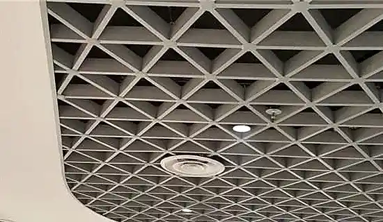 Üçgen Petek Asma Tavan Sistemi