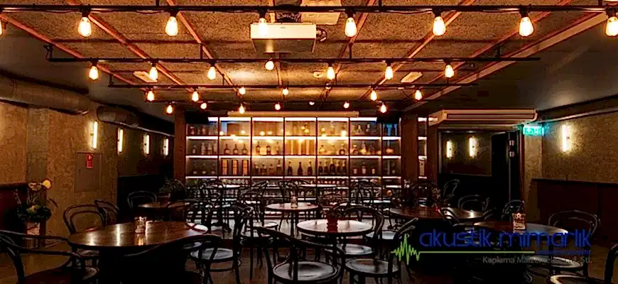 Bar Akustik Tavan Kaplama