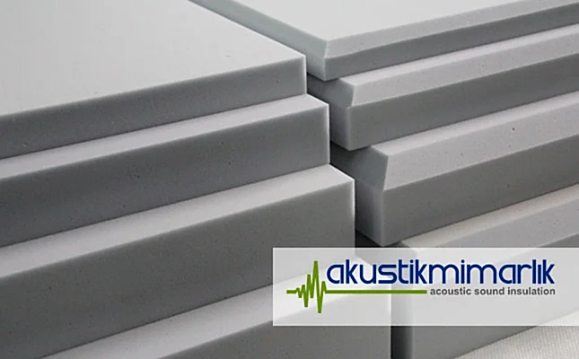 Akustik basotect Düz Sünger