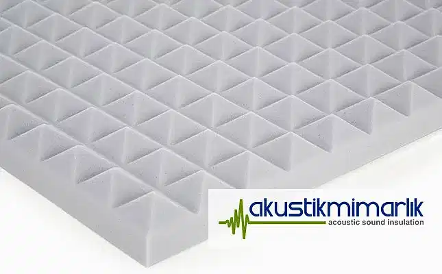 Akustik basotect Piramit Sünger