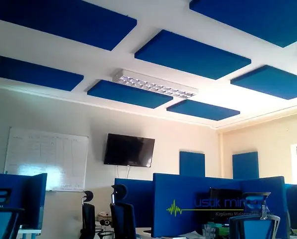 Çağrı Merkezi Akustik Kumaş Panel Kaplama