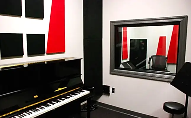 stüdyo odası akustik lamine cam