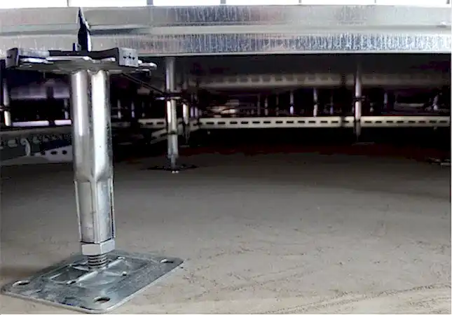 enkapsüle yükseltilmiş döşeme ayakları