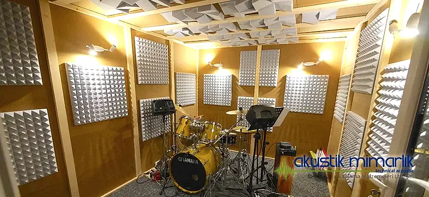 Enstrüman Odası Akustik Ses Yalıtımı