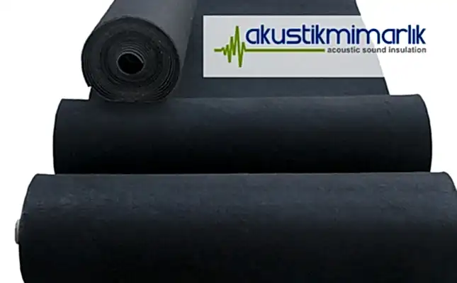 keçeli pvc ses bariyeri