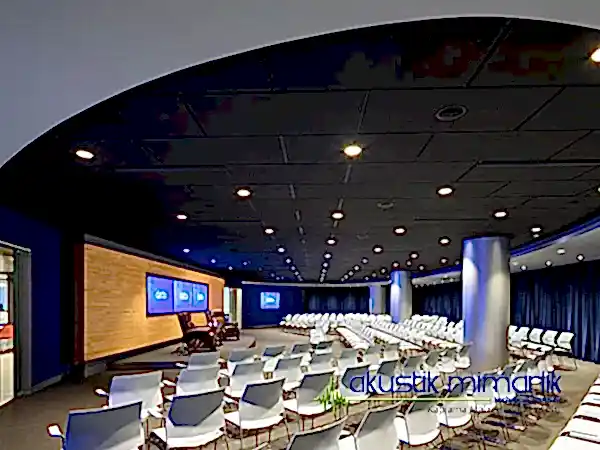 Konferans Salonu Tavan Akustik Kaplama