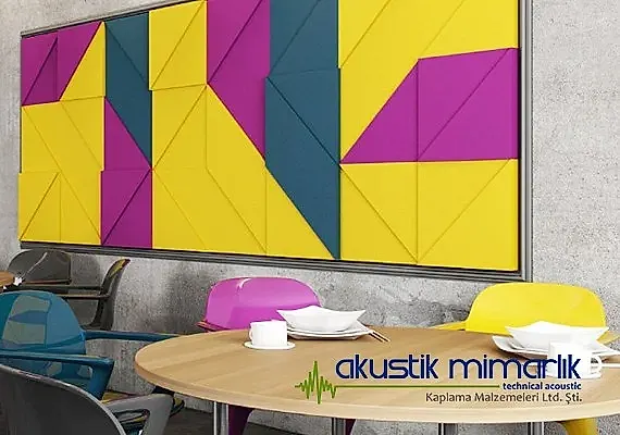 Dekoratif Akustik Panel