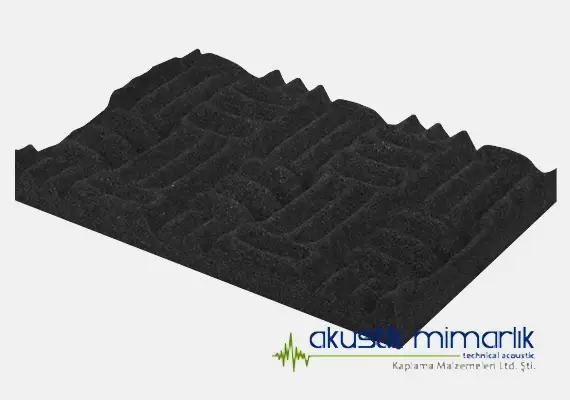 Akustik Ses Emici Labirent Sünger