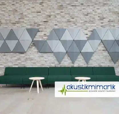 Akustik 3D Duvar Paneli