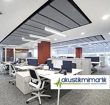 Akustik Canopy Tavan Paneli
