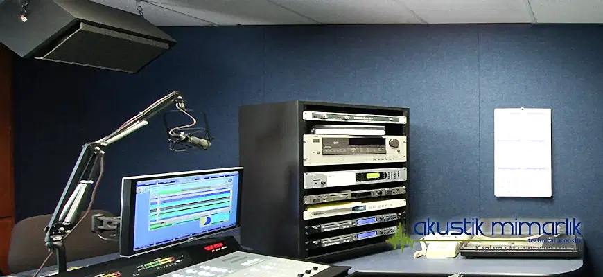 Radyo Reji Odası Akustik Ses Yalıtımı