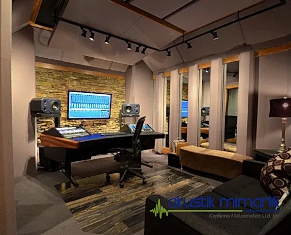 Akustik Kumaş Kaplama Stüdyo Ses Yalıtımı
