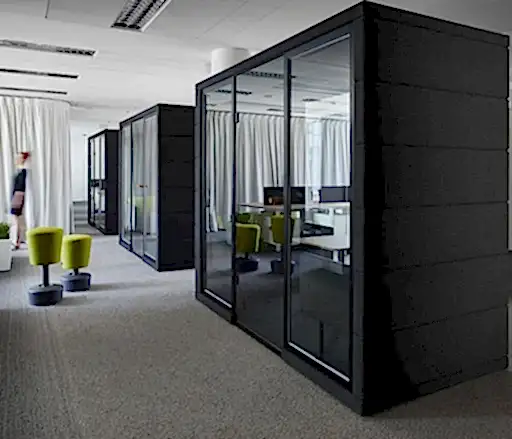 acoustic office meeting pods