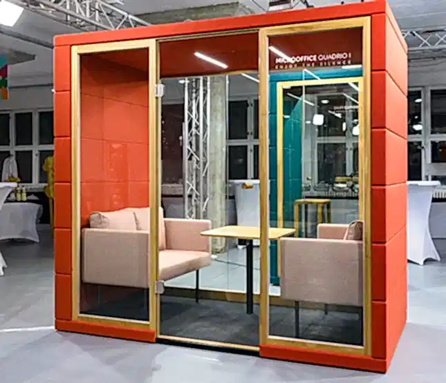 portatif akustik toplantı modülü