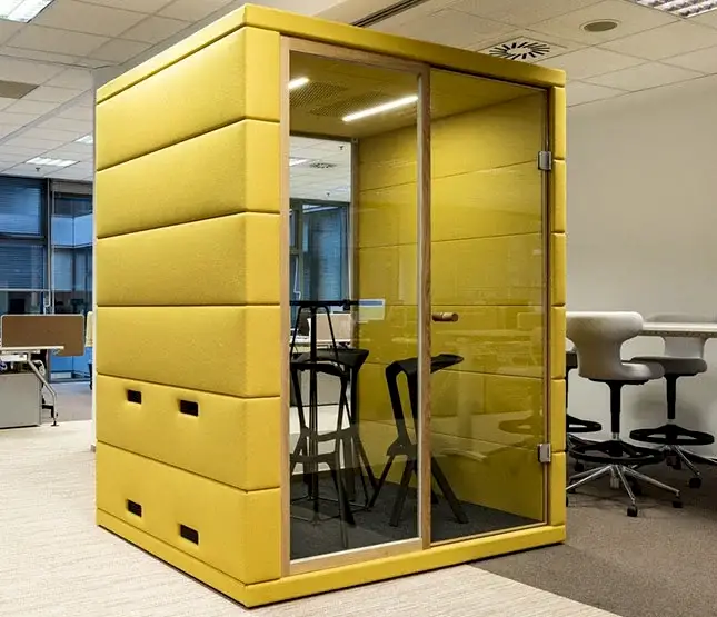 portatif toplantı kabini