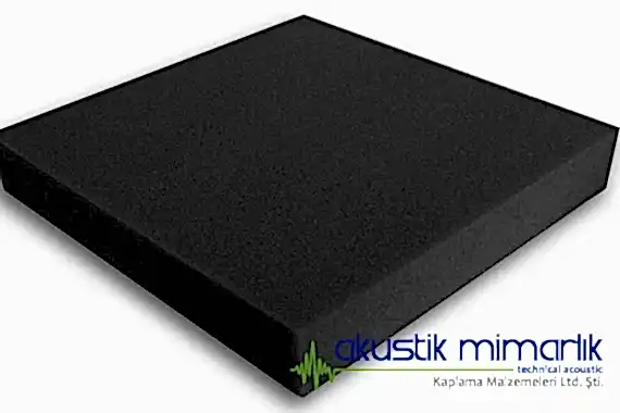 Yanmaz Akustik Düz Sünger