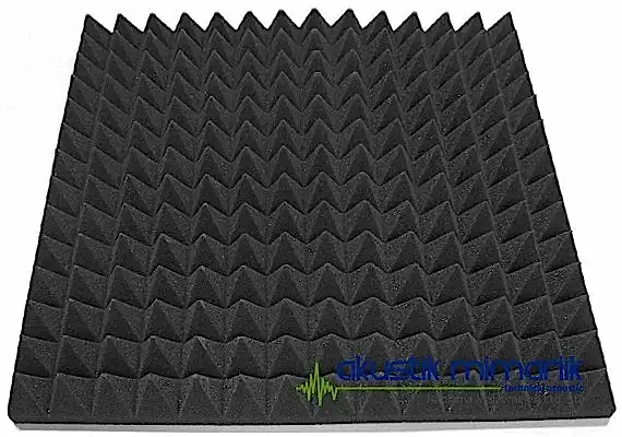 Yanmaz Akustik PU Piramit Sünger