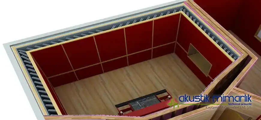 Yüzer Oda Akustik Ses Yalıtımı