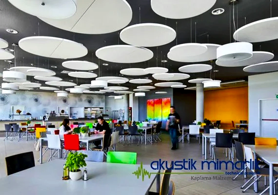 Akustik Kanopi Tavan Paneli